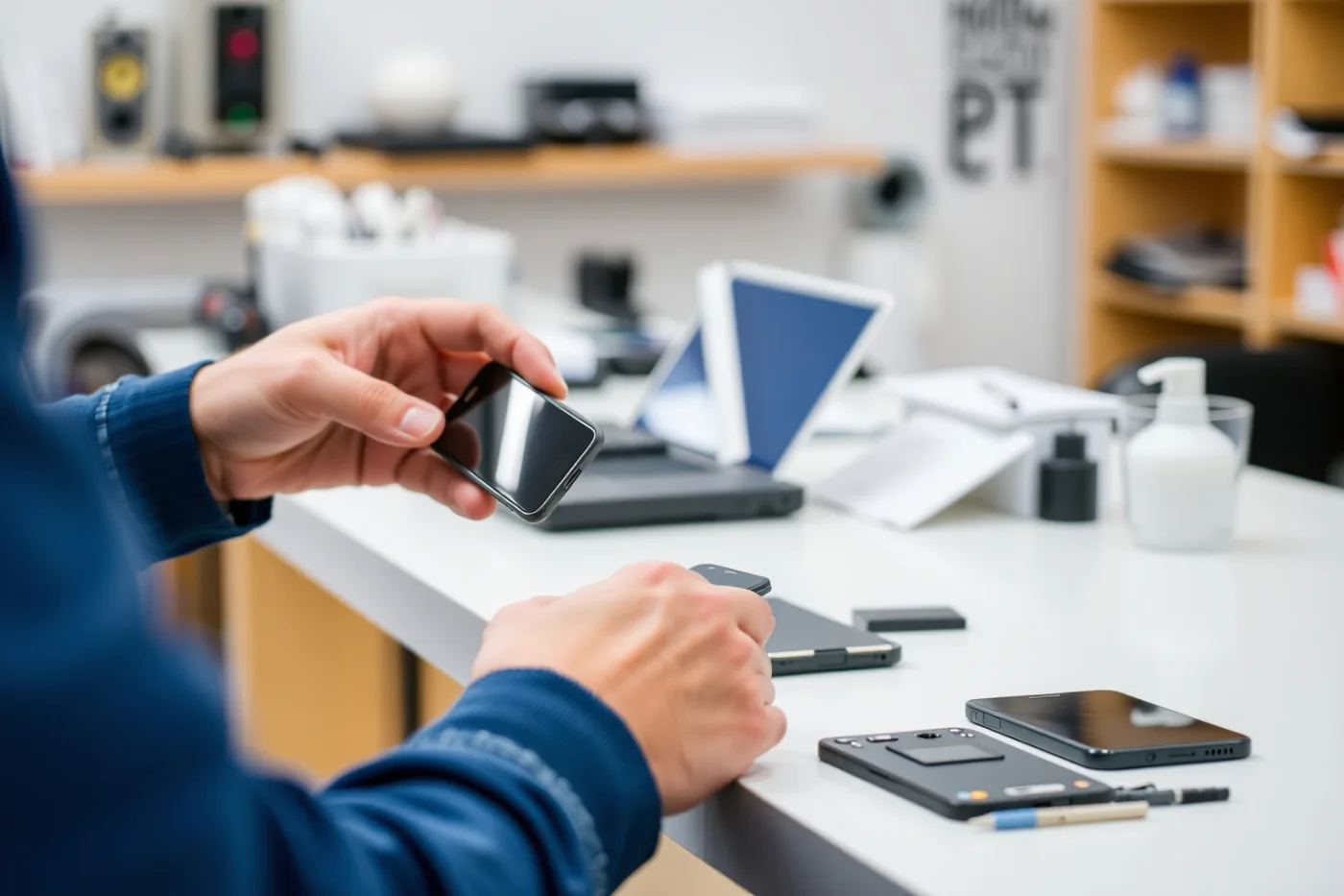 Cambiar batería móvil en Salt sin cita previa