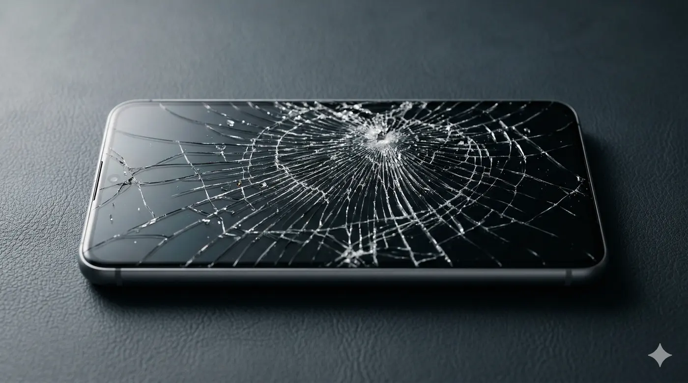 Imagen sobre Pantalla rota: Evita cortes y daños peores